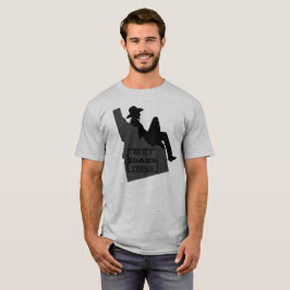 アイダホ・カウボーイ – アイダホのタフTシャツ Tシャツ