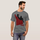 アイダホ・カウボーイ Tシャツ (正面フル)