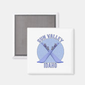 アイダホ・サン・バレー マグネット (正面/裏面)