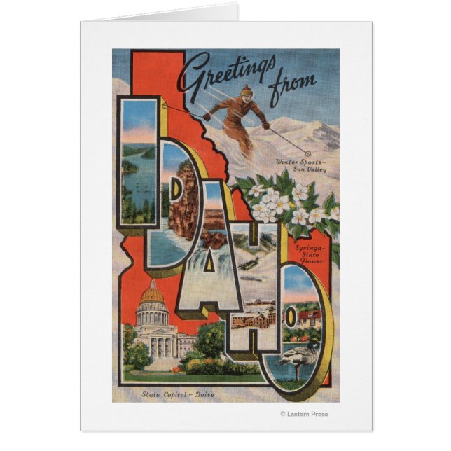 アイダホ（スキー）ラージレターシーンアイダホ (正面)