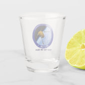 アイダホ・スプドニク衛星ミッションパッチ ショットグラス (裏面)