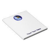 アイダホ・スプドニク衛星ミッションパッチ ノートパッド (アングル)