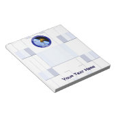 アイダホ・スプドニク衛星ミッションパッチ ノートパッド (アングル)