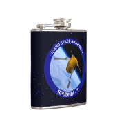 アイダホ・スプドニク衛星ミッションパッチ フラスク (右)