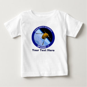 アイダホ・スプドニク衛星ミッションパッチ ベビーTシャツ