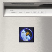 アイダホ・スプドニク衛星ミッションパッチ マグネット (インサイチュ (食洗機))