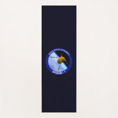 アイダホ・スプドニク衛星ミッションパッチ ヨガマット (正面)