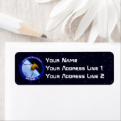 アイダホ・スプドニク衛星ミッションパッチ ラベル (インサイチュ)