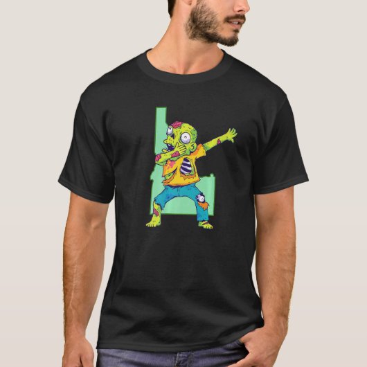 アイダホ ゾンビ ダビング 楽しい Tシャツ (正面)