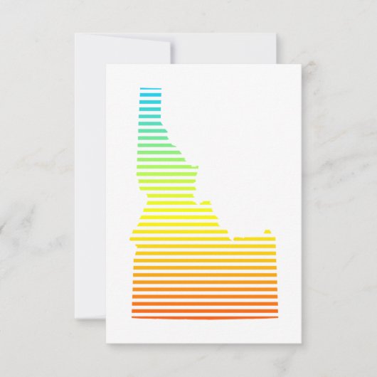 アイダホ・チル・フェード 招待状 (正面)