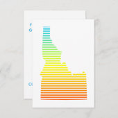 アイダホ・チル・フェード 招待状 (正面/裏面)