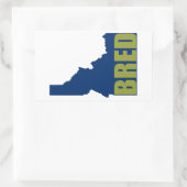 アイダホ・ブレッド 長方形シール (バッグ)