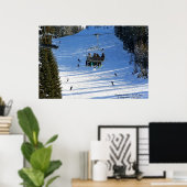 アイダホ・マクコール・ブルダージュスキーリゾート ポスター (ホームオフィス)