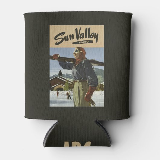 アイダホ・ヴィンテージトラベルのサンバレーはクーラー 缶クーラー (正面)