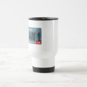 アイダホ「私は見た1」サスカッチライセンスプレート トラベルマグ (中央)