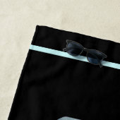 アイダホ「私は見た1」サスカッチライセンスプレート ビーチタオル (インサイチュ)