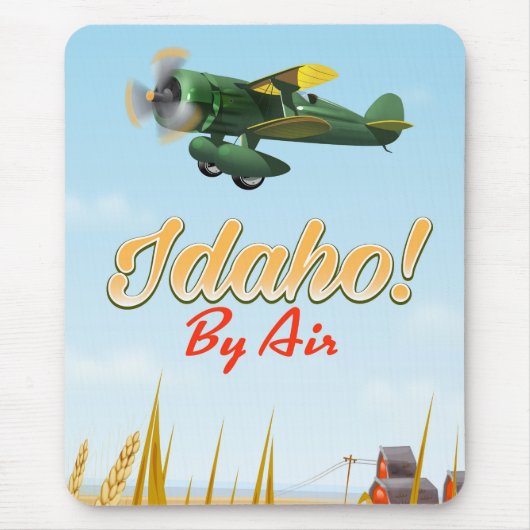 アイダホ！空から マウスパッド (正面)