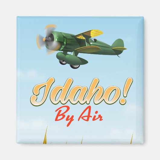 アイダホ!空から マグネット (正面)