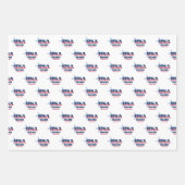 アイダホ、50州、リバティ・ベル ラッピングペーパーシート (正面)