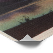 アイダホ – Dusk View of Mt. Moran & Jackson Lake ポスター (角)