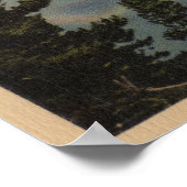 アイダホ – Grand Teton Reflection on Jackson Lake ポスター (角)