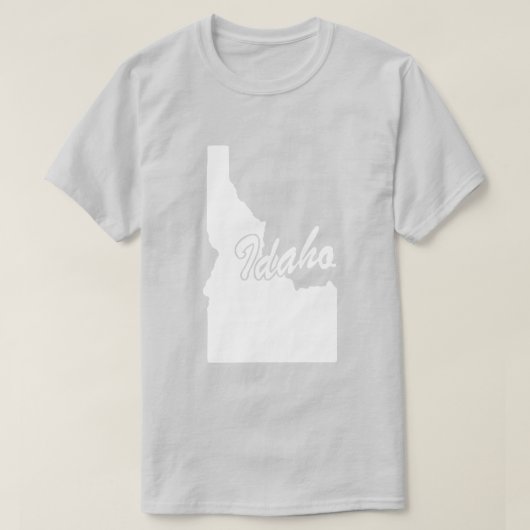 アイダホTシャツ州 Tシャツ (デザイン正面)