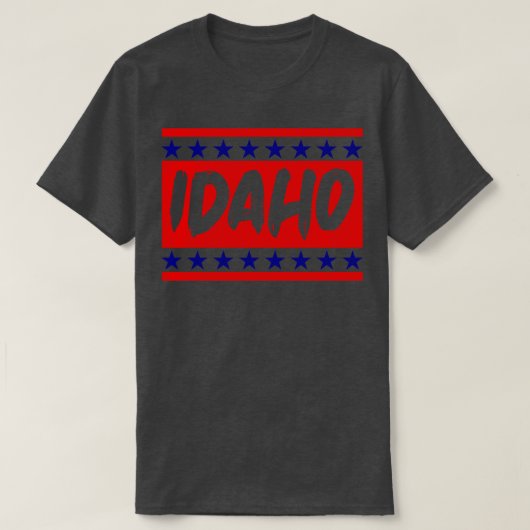 アイダホTシャツ15 Tシャツ (デザイン正面)