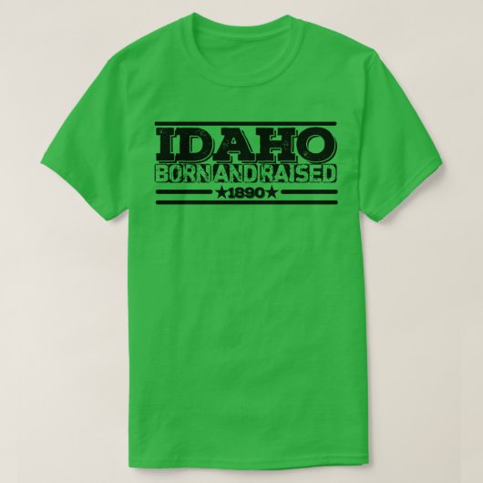 アイダホTシャツ5 Tシャツ (デザイン正面)