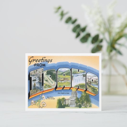 アイダホUS州 ポストカード (スタンド正面)