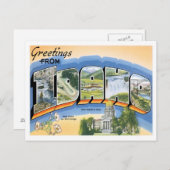 アイダホUS州 ポストカード (正面/裏面)