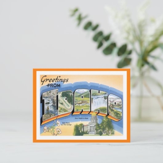 アイダホUS州 ポストカード (スタンド正面)