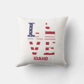 アイダホUSA州ラブ クッション (裏面)