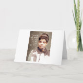 アイダBウェルズアンドトゥルース引用文 カード (正面)