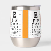 アイチャート熱ワインタンブラー (左面)