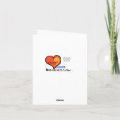 アイチャート試験おもしろい誕生日カード カード (裏面)