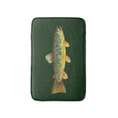 アイチョロジーBrown Trout魚釣り バスマット (正面縦)