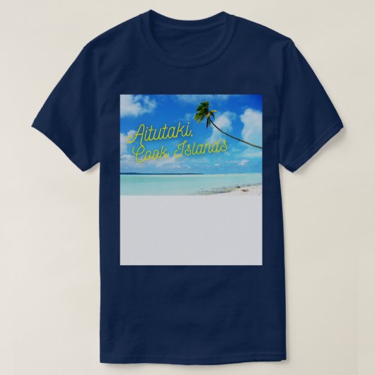 アイツタキ調理師諸島 Tシャツ (デザイン正面)