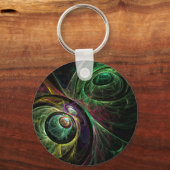 アイツーアイ抽象芸術アートキーチェーン キーホルダー (正面)