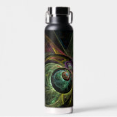 アイツーアイ抽象芸術アート ウォーターボトル (正面)