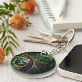 アイツーアイ抽象芸術アート キーホルダー (正面右)