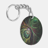 アイツーアイ抽象芸術アート キーホルダー (正面左)