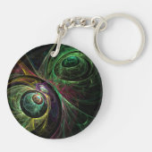 アイツーアイ抽象芸術アート キーホルダー (裏面)