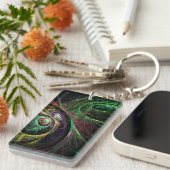 アイツーアイ抽象芸術アート キーホルダー (正面右)