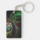 アイツーアイ抽象芸術アート キーホルダー (裏面)