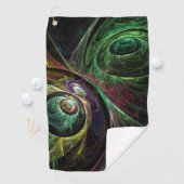 アイツーアイ抽象芸術アート ゴルフタオル (インサイチュ)