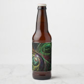 アイツーアイ抽象芸術アート ビールラベル (正面)