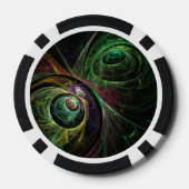 アイツーアイ抽象芸術アート ポーカーチップ (裏面)