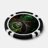 アイツーアイ抽象芸術アート ポーカーチップ (シングル)