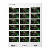 アイツーアイ抽象芸術アート ラベル (フルシート)