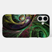 アイツーアイ抽象芸術アート Case-Mate iPhoneケース (裏面 (横))